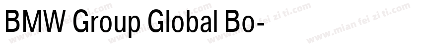 BMW Group Global Bo字体转换